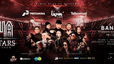 PERSIAPAN DEWA 19 featuring ALL STARS #FirstTimeInHistory STADIUM TOUR 2023 Di Stadion Si Jalak Harupat Bandung – Sabtu 19 Agustus 2023