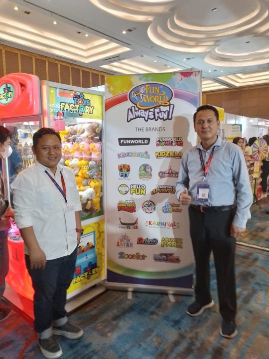 FunWorld Prima Hadir dan Ikut Serta dalam Ajang Indonesia Retail Summit 2023 di Pullman Hotel Jakarta