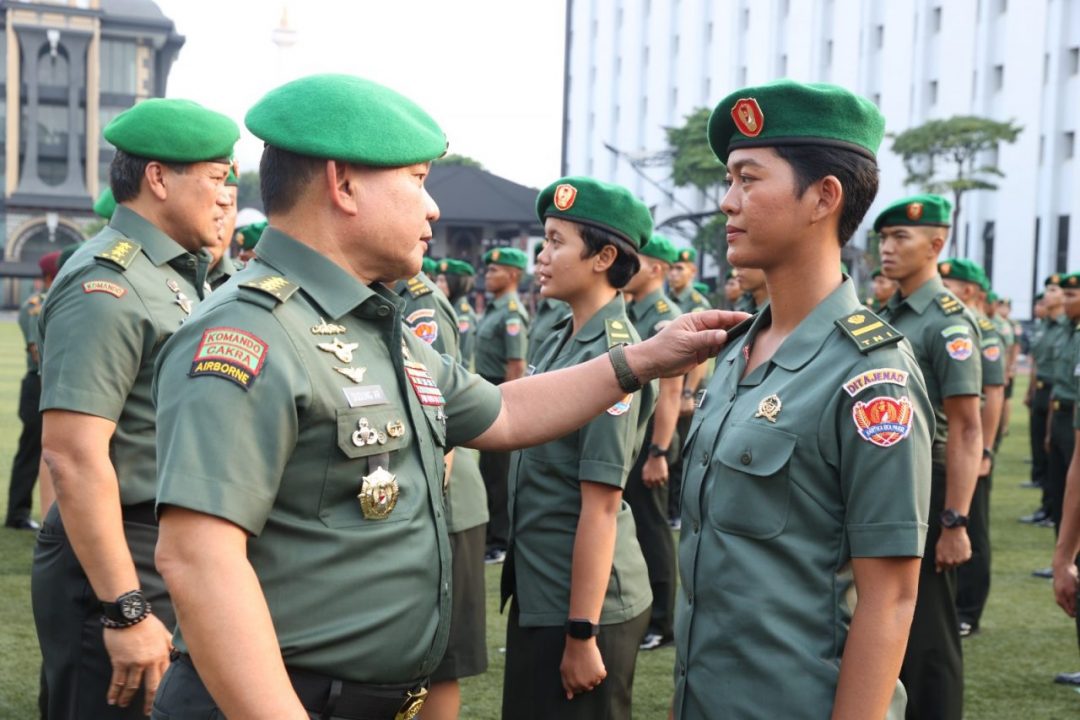 Pimpin Acara Tradisi Penerimaan Paja Abit Sepa PK, Susgakes dan PSDP, Kasad Tegaskan Ini