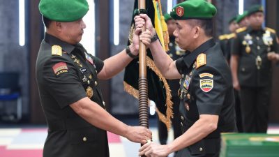 14 Jabatan Strategis TNI AD Diserahterimakan