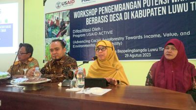 Pemkab Lutim Gelar Workshop Pengembangan Potensi Kakao Berbasis Desa Melalui Program ACTIVE