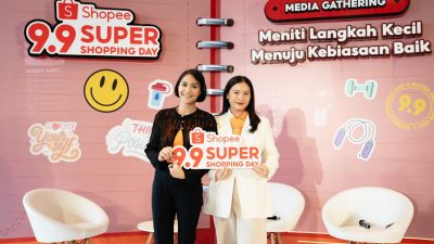 Memulai Langkah Kecil Menuju Kebiasaan Baik bersama Caca Tengker & True To Skin di Shopee 9.9 Super Shopping Day