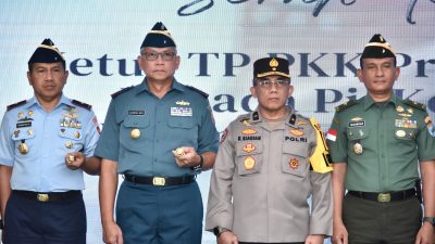 Danlantamal XII Hadiri Serah Terima Jabatan Gubernur Provinsi Kalimantan Barat