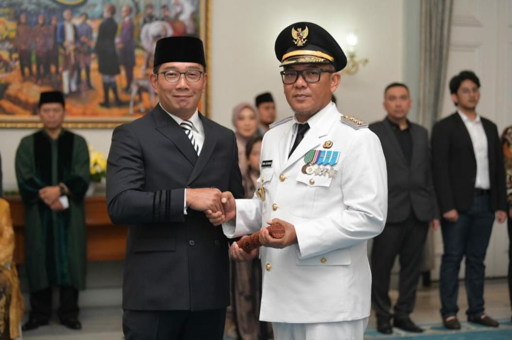 Iwan Setiawan Resmi Dilantik Jadi Bupati Bogor di Akhir Periode 2018 – 2023